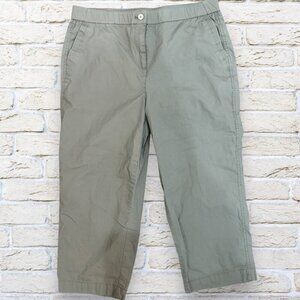 Chico’s Capri Khaki Pants | Chico’s Size 1.5